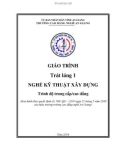 Giáo trình Trát láng 1 (Nghề: Kỹ thuật xây dựng - Trình độ CĐ/TC) - Trường Cao đẳng Nghề An Giang