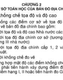 Bài giảng Bản đồ địa chính - Chương 2: Cơ sở toán học của bản đồ địa chính