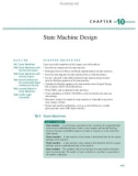 Digital design width CPLD Application and VHDL - Chapter 10