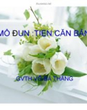 Bài giảng Tiện cơ bản: Bài 7 - Chế độ cắt khi tiện