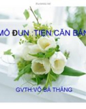 Bài giảng Tiện cơ bản: Bài 4 - Dao tiện