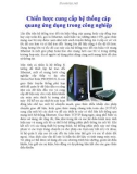 Chiến lược cung cấp hệ thống cáp quang ứng dụng trong công nghiệp