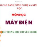 Bài giảng môn học Máy điện