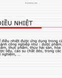 Bài giảng Bể điểu nhiệt