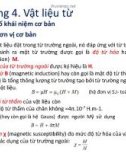 Bài giảng Vật liệu kỹ thuật điện: Chương 4 - Phạm Thành Chung