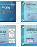 Nền móng- Chương 2: Móng nông trên nền thiên nhiên