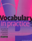 Ebook Vocabulary for practice 5 with tests (Intermediate to Upper-Intermediate)