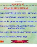 Bài giảng máy điện I - Phần 2 Máy biến áp - Chương 1