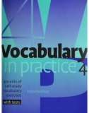 Ebook Vocabulary for practice 4 with tests (Intermediate)