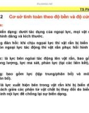 Bài giảng Cơ học máy: Chương 2 - TS. Phan Tấn Tùng