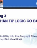 Bài giảng Điện tử số (Digital electronics): Chương 3 - ĐH Bách Khoa Hà Nội