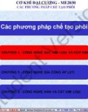 Bài giảng Cơ khí đại cương: Chương 5 - ĐH Bách Khoa HN