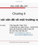 Một vài vấn đề về môi trường ngầm