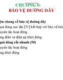 Bài giảng Chương 5: Bảo vệ đường dây