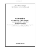 Giáo trình Điện tử cơ bản - Nghề: Công nghệ ô tô (Cao đẳng) - CĐ Nghề Đà Lạt