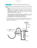 Cơ Sở Kỹ Thuật Thủy Lợi - ỨNG DỤNG PHƯƠNG TRÌNH BECNOULLI
