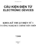 Lý thuyết cấu kiện điện tử Electronic Devices - Học Viện Công Nghệ Bưu Chính Viến Thông