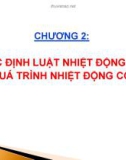 Bài giảng Kỹ thuật nhiệt: Chương 2 - Ngô Phi Mạnh