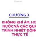 Bài giảng Kỹ thuật nhiệt: Chương 3 - Ngô Phi Mạnh