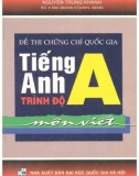 Đề thi tiếng Anh trình độ A (Môn viết): Phần 1