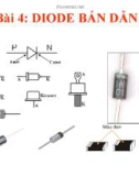 Bài giảng Điện tử căn bản - Bài 4: Diode bán dẫn