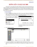 Tài liệu hướng dẫn cài đặt Sap 2000