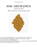 SOIL MECHANICS - CHAPTER 1