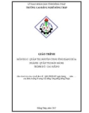 Giáo trình Quản trị nguồn cung ứng hàng hoá (Nghề: Quản trị bán hàng - Cao đẳng) - Trường Cao đẳng nghề Đồng Tháp