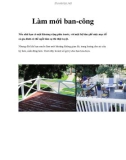 Làm mới ban-công