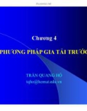 Bài giảng Cơ học đất - Chương 4: Phương pháp gia tải trước