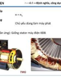 Bài giảng Kỹ thuật điện Chương 4: Máy điện đồng bộ