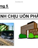 Bài giảng Sức bền vật liệu 1 - Chương 5: Thanh chịu uốn phẳng