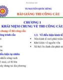 Bài giảng Thi công cầu – TS. Nguyễn Quốc Hùng