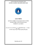 Giáo trình Nghiệp vụ bán hàng trực tuyến (Nghề: Quản trị bán hàng - Cao đẳng) - Trường Cao đẳng Cộng đồng Đồng Tháp