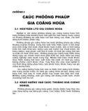 CÁC PHƯƠNG PHÁP GIA CÔNG HÓA