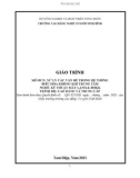 Giáo trình Xử lý các vấn đề trong hệ thống điều hòa không khí trung tâm (Nghề: Kỹ thuật máy lạnh và điều hoà không khí - CĐ/TC) - Trường cao đẳng Cơ giới Ninh Bình (2021)