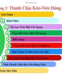 Bài giảng Sức bền vật liệu - Chương 3: Thanh chịu kéo-nén đúng tâm