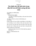 nghiên cứu thông số tính năng và đặc điểm hao mòn trước sử dụng Xado của động cơ Diezen D12, chương 19