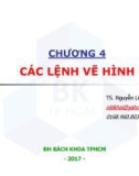 Bài giảng CAD ứng dụng trong thiết kế ô tô - Chương 4: Các lệnh vẽ hình