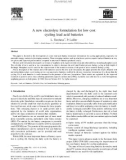 A new electrolyte formulation for low cost cycling lead acid batteries