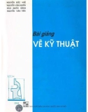 Vẽ kỹ thuật - Bài giảng: Phần 1