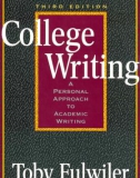 College writing A personal approach to academic writing