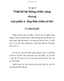 thiết kế hệ thống cung cấp điện cho nhà máy chế tạo vòng bi, chương 22