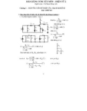 Bài giảng tóm tắt môn: Điện tử 2