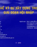 Bài thuyết trình Nghề kỹ sư xây dựng trong giai đoạn hội nhập