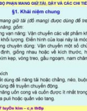 Bài giảng máy nâng chuyển - Chương 3