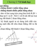 Bài giảng Vẽ kỹ thuật cơ bản - Chương 2: Vẽ hình học