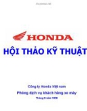 HỘI THẢO KỸ THUẬT-Công ty Honda Việt nam