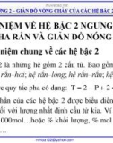 Bài giảng Giản đồ pha: Chương 2 - Nguyễn Văn Hòa