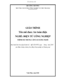 Giáo trình An toàn điện (Nghề: Điện tử công nghiệp) - CĐ Công nghiệp và Thương mại